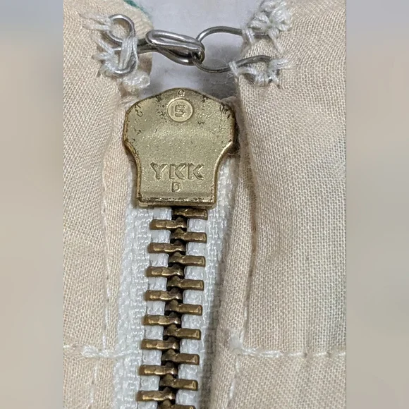 by Gryphon Anthropologie Dress Ivory Embroidered Boho Chic Dress Size Small(4) - Picture 6 of 14